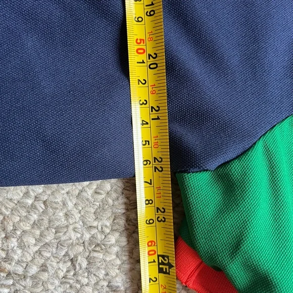 Polo Sport Ralph Lauren Large multi colored performance shirt with “67 Polo” - Picture 4 of 7